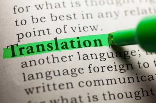 highlight translation - news article