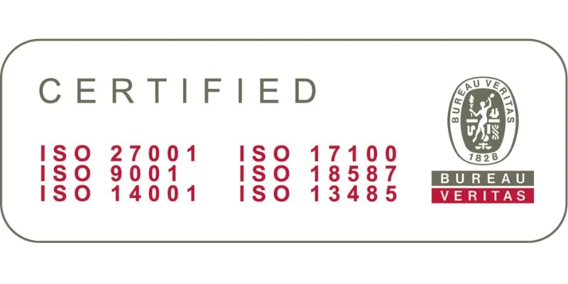 Iso certification