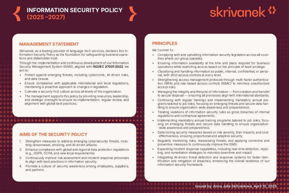 Information Security Policy